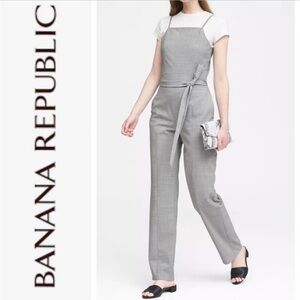 Banana Republic Wool Gray Jumpsuit Size 8